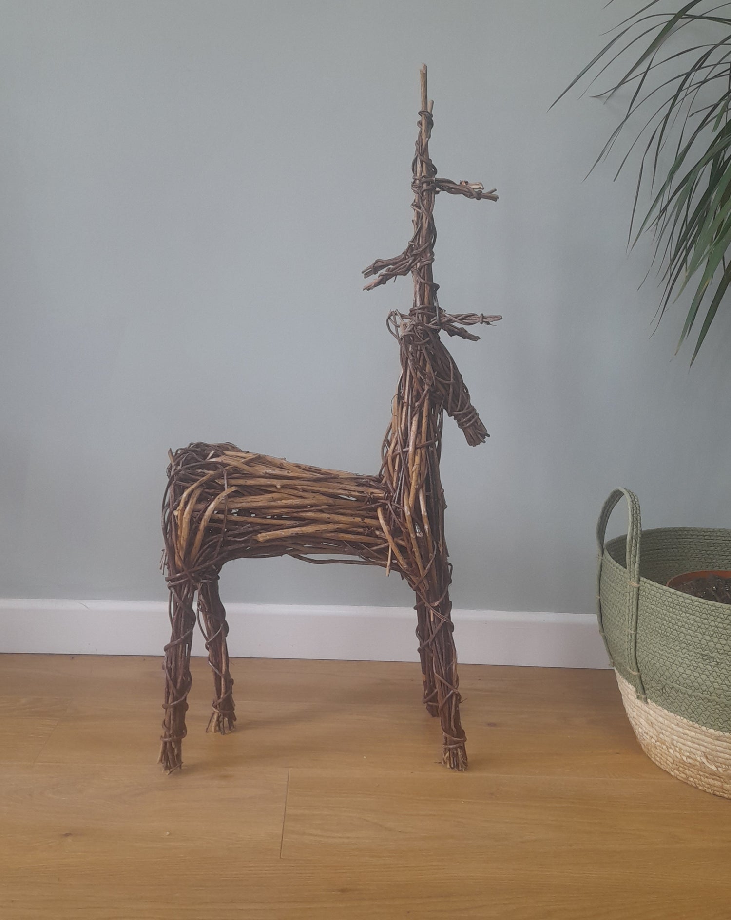 Wicker and Willow Reindeers and Horses.