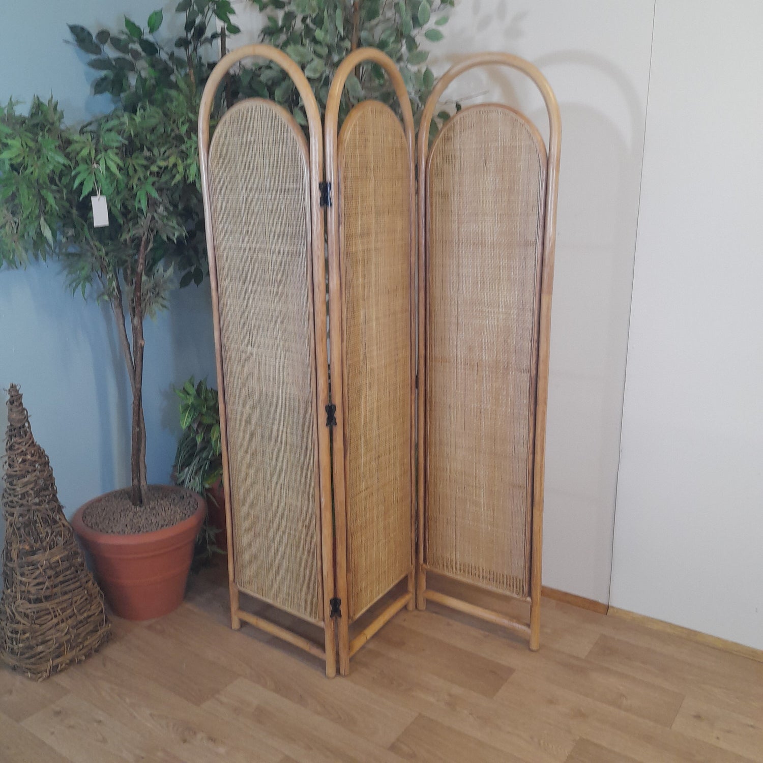 Cane and Wicker Room Dividers.