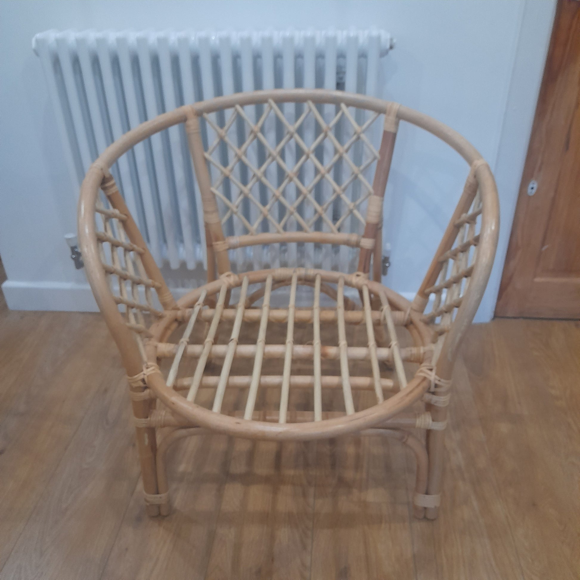 Cane and Wicker/Rattan Bahama Conservatory Chair.