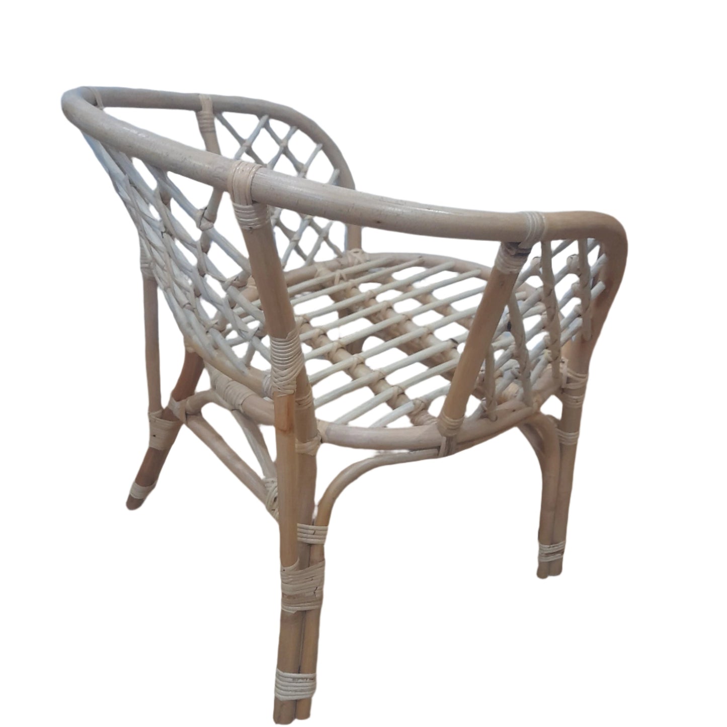 Cane and Wicker/Rattan Bahama Conservatory Chair back.