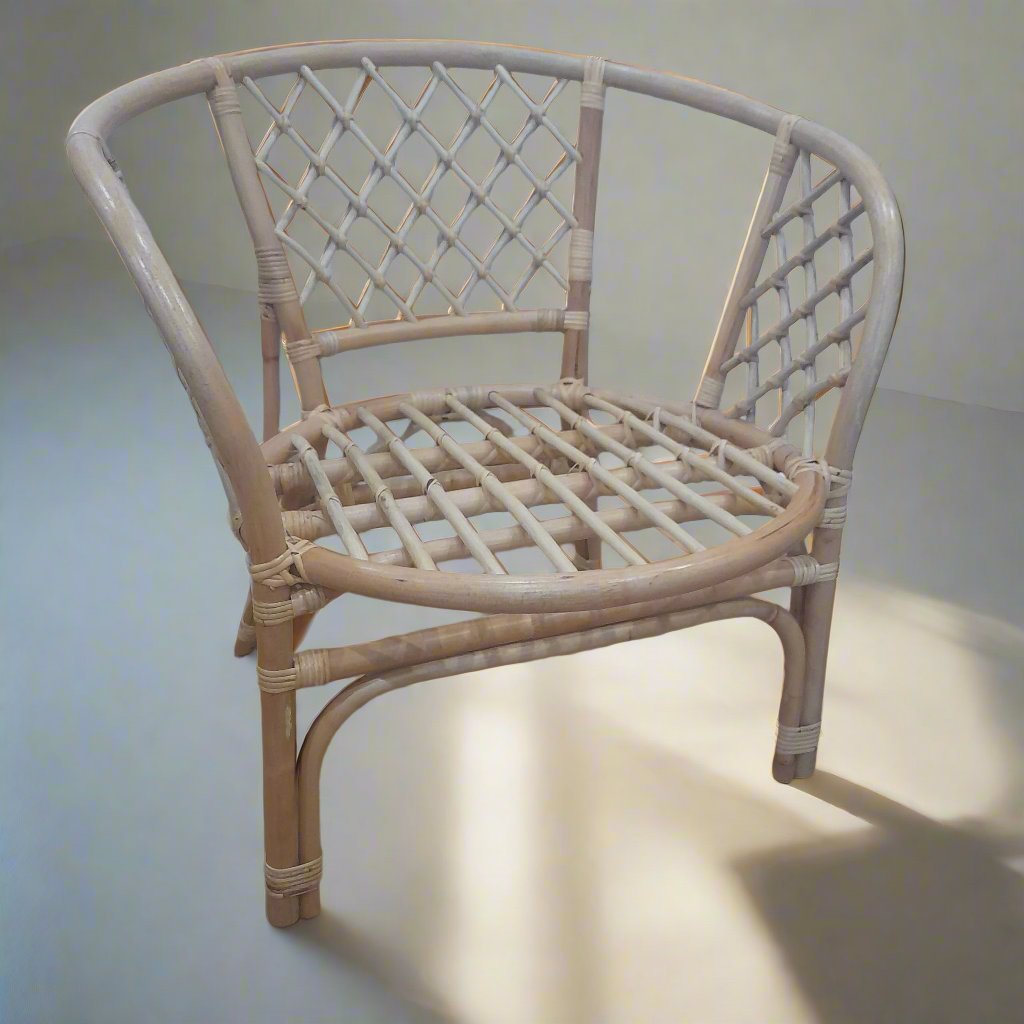 Cane and Wicker/Rattan Bahama Conservatory Chair.