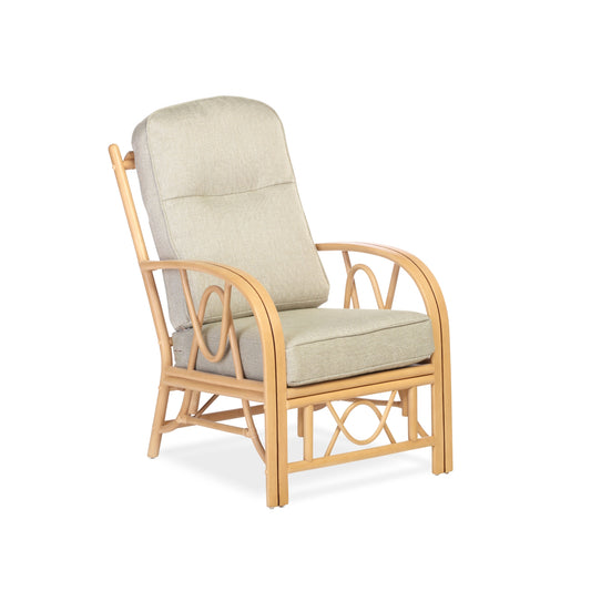 Light Oak Cane Conservatory Belo Chair.