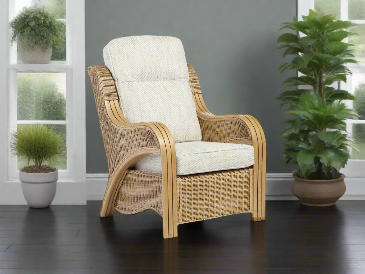 Cane Conservatory Chair.