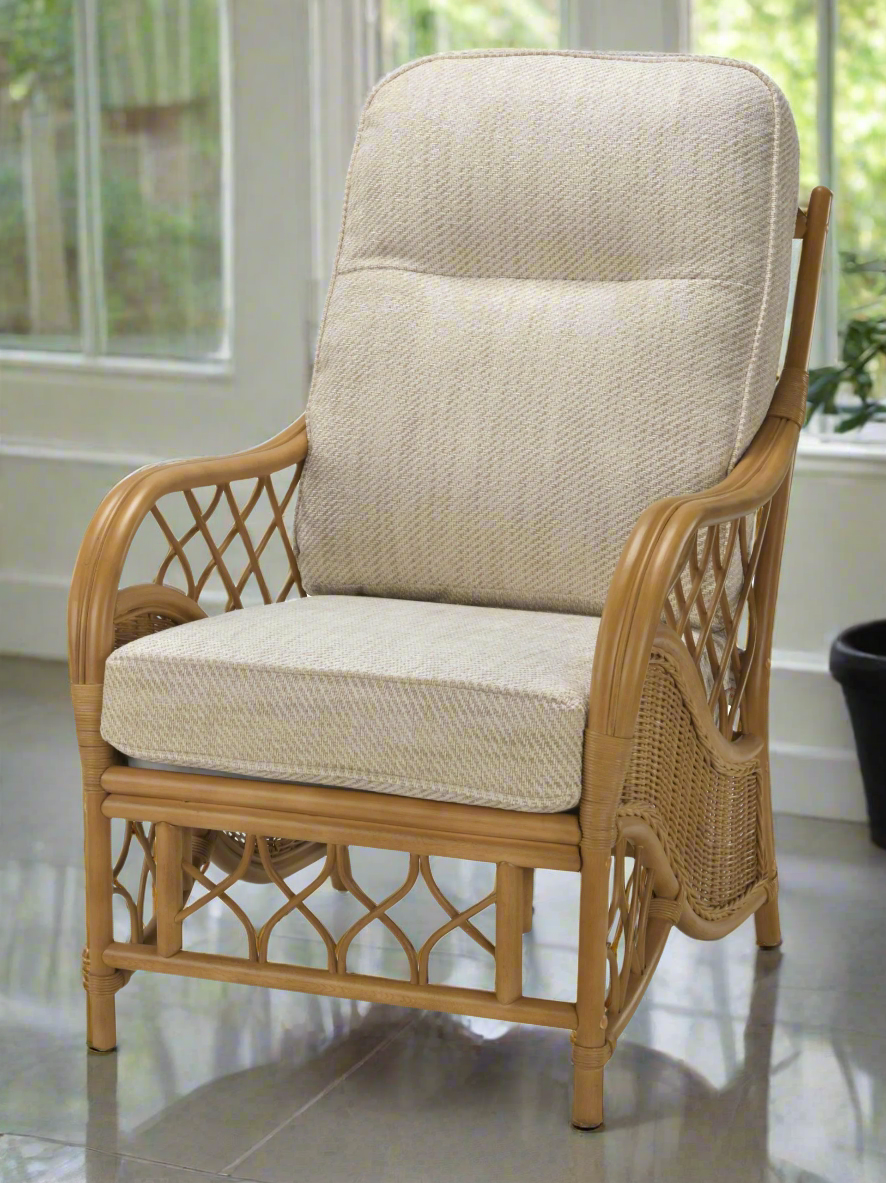 Bernado Cane Conservatory Chair.