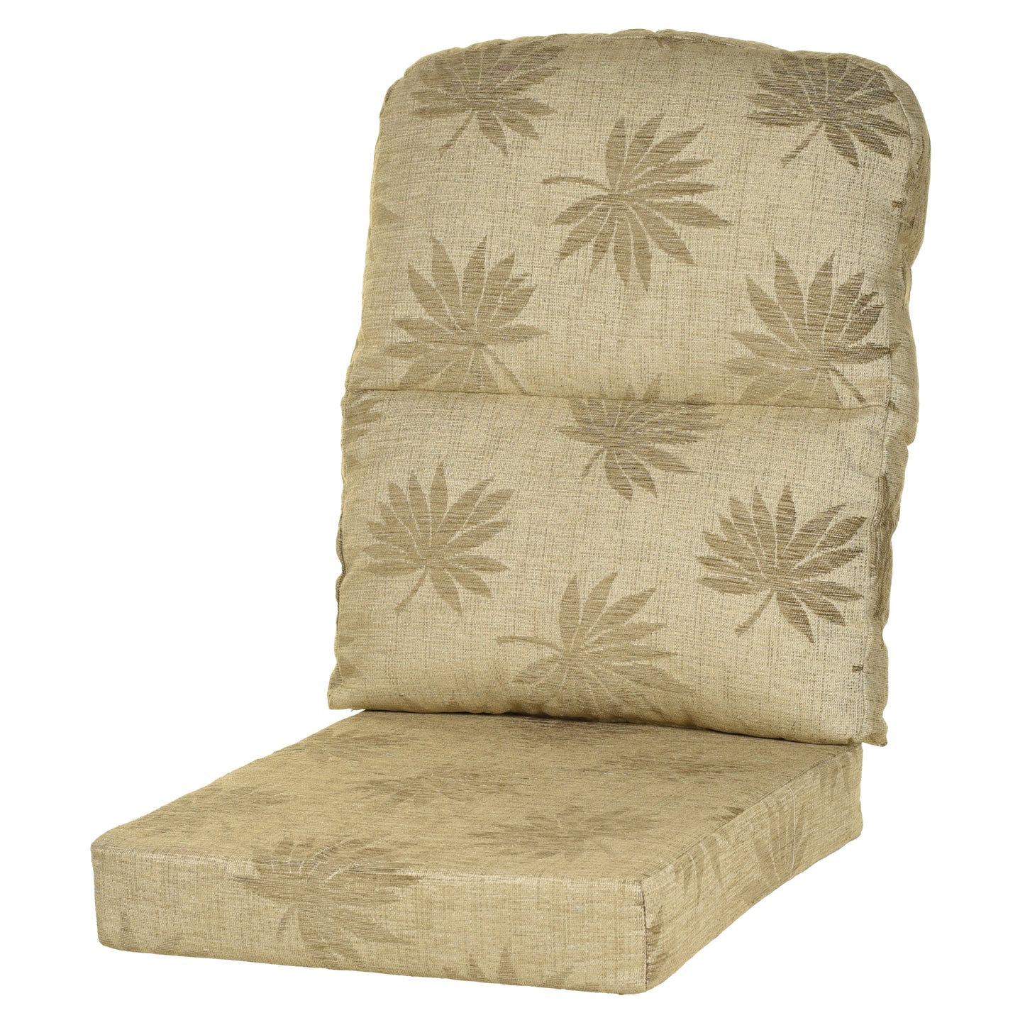 Palm Natural Conservatory Chair Cushion.