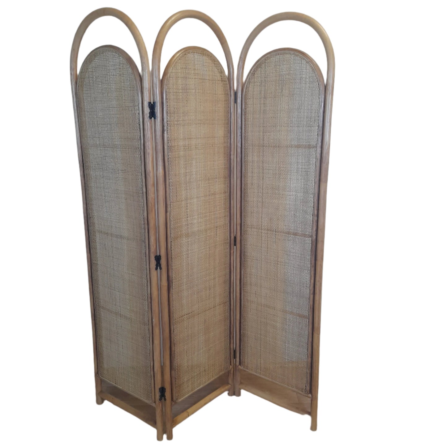 Cane and Wicker Room Divider